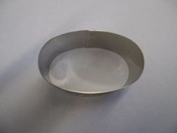 Image de Dessertring oval 7.2 x 4.2 cm