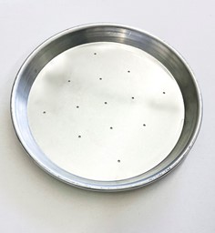 Afficher les détails pour Kuchenblech gelocht Ø oben 24 cm Image de Kuchenblech gelocht Ø oben 24 cm