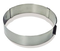 Zeige Details für Tortenring verstellbar Bild von Tortenring verstellbar