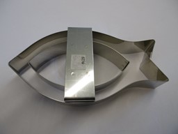 Zeige Details für Ausstecher Fisch mit Innenteil 18 x 9,5 cm Bild von Ausstecher Fisch mit Innenteil 18 x 9,5 cm