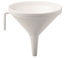 Zeige Details für Trichter aus Kunststoff weiss Bild von Trichter aus Kunststoff weiss