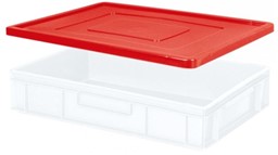 Zeige Details für Stülpdeckel rot Bild von Stülpdeckel rot