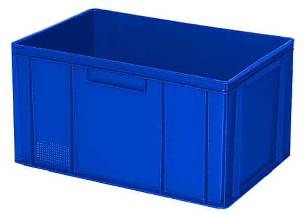 Bild von Behälter Kunststoff blau 